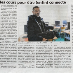 PATG Lannion, a été mis en avant récemment dans la presse locale du Trégor. 