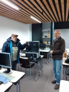 Réception  de 3 ordinateurs à langoat