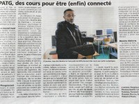 PATG Lannion, a été mis en avant récemment dans la presse locale du Trégor. 